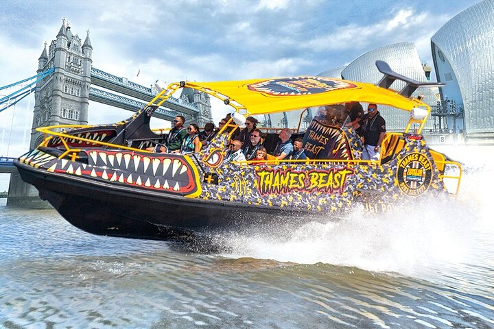 Speedboat 'THE THAMES BEAST' from Tower Millennium Pier - 40 mins - Photo 1 of 13